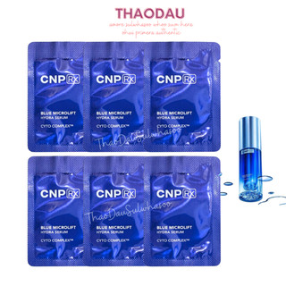 5 gói 1 gói CNP RX sample tinh chất cấp nước phụ.c hồi da Cnp Rx blue microlift hydra cnp serum 1ml