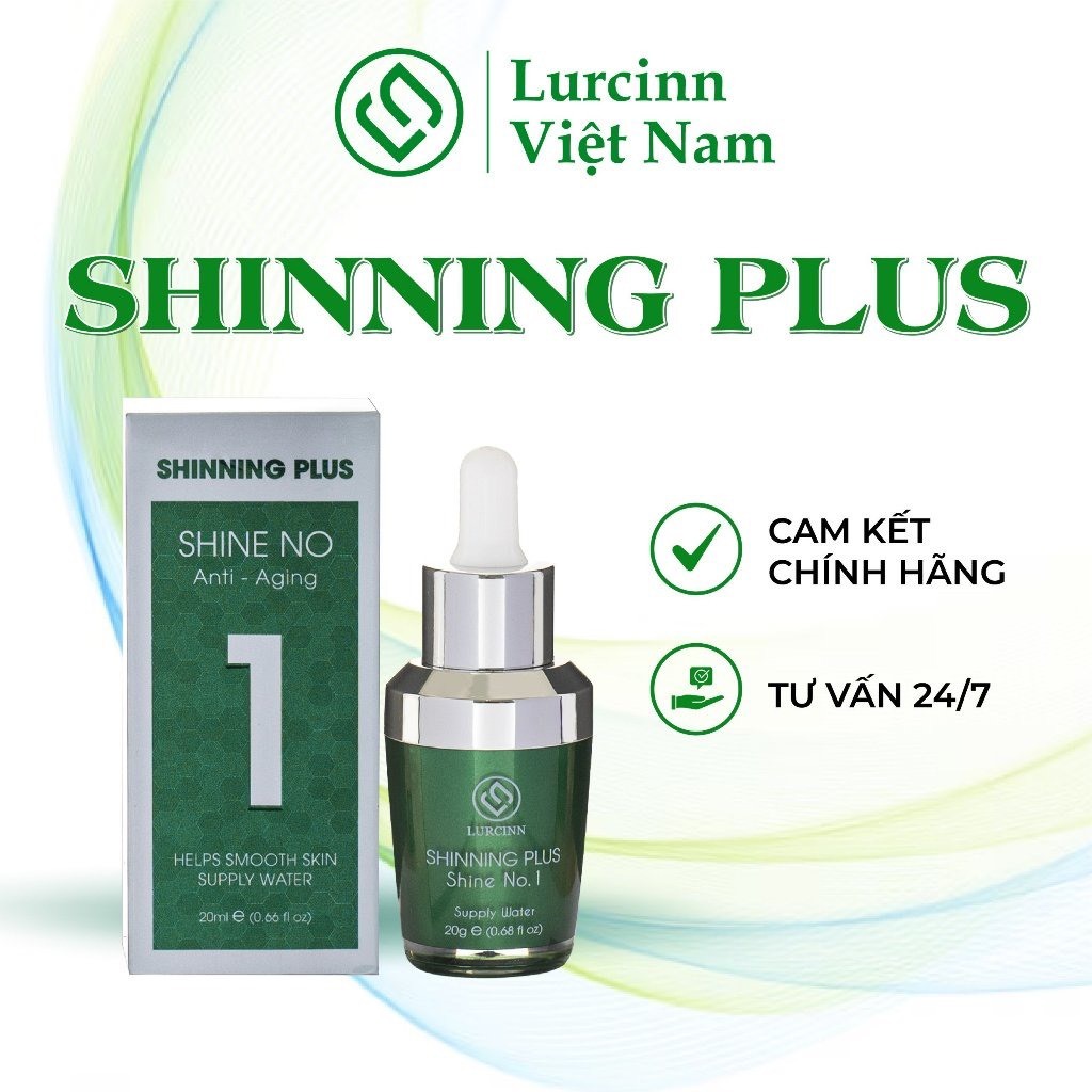 Serum Căng Bóng HA Shine No 1 Lurcinn - Shinning Plus 20ml