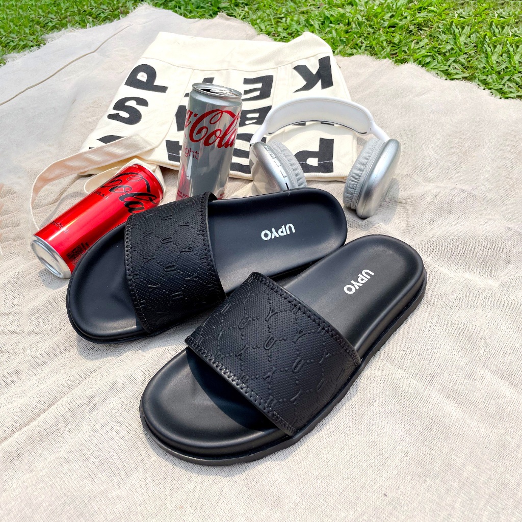 Dép Nam Nữ Quai Ngang UPYO Sand, Dép Lê Đế Cao Su Tăng Chiều Cao, Chống Trơn Trượt,BH 1năm-Sand-UD12 | BigBuy360 - bigbuy360.vn