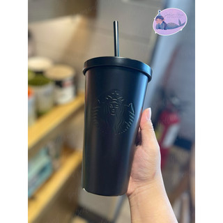 [Limited] STARBUCKS BÌNH GIỮ NHIỆT CLASSIC ALL BLACK 473ML