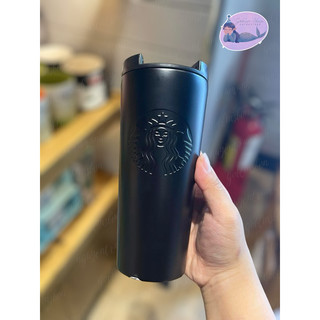 [Limited] STARBUCKS BÌNH GIỮ NHIỆT CLASSIC ALL BLACK 473ML