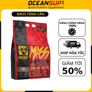 Sữa tăng cân Mutant Mass Dinh Dưỡng Thể Hình Tăng Cân Tăng Cơ bịch lớn 15lbs (6.8kg) hương vị thơm ngon