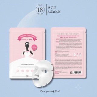 Mặt nạ làm sáng cấp ẩm dưỡng da marry me mask sheet - lẻ 1 miếng