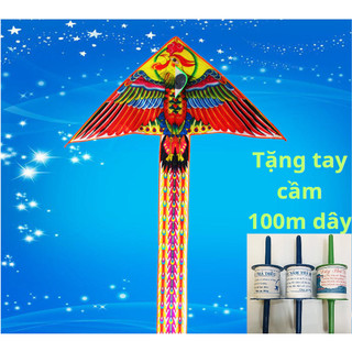 Diều phượng hoàng lửa Tặng tay cầm 100m