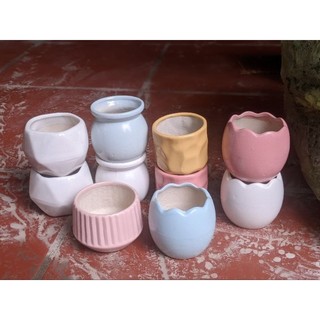 Chậu sứ mắt na Side 8*8,5