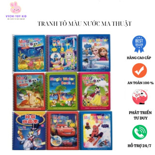 Tranh tô màu nước ma thuật