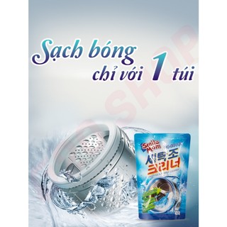 Bịch bột tẩy vệ sinh lồng giặt 450g