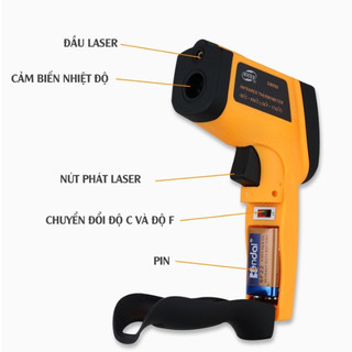 Máy đo nhiệt độ hồng ngoại dùng trong công nghiệp gm900