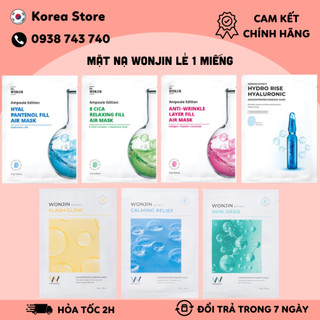 Mặt nạ dưỡng da wonjin hàn quốc lẻ 1 miếng