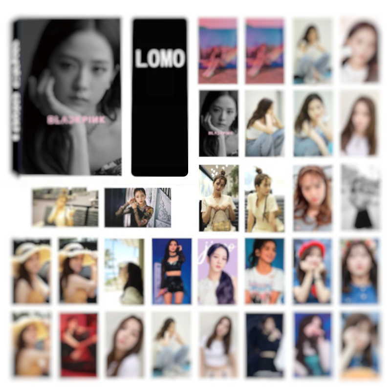 Lomocard Jisoo Blackpink 30 thẻ ảnh