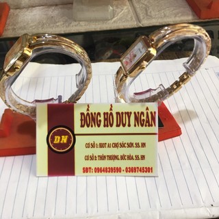 [Chính hãng]Đồng hồ nữ halei HLWF5OO1E-kính saphire chống xước