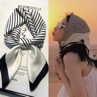 Khăn lụa vuông choàng cổ 70*70cm Khăn turban