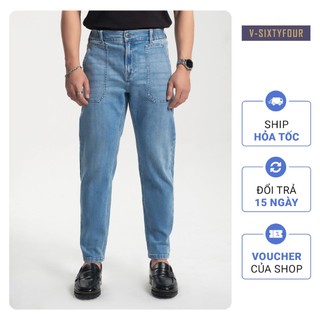Quần Jeans Nam Dáng Jogger Lưng Thun. Elastic Waist Jogger Jeans for Men V-SIXTYFOUR V64- 222MD4088F1930