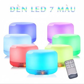 (Tặng kèm Tinh dầu thơm) Máy xông tinh dầu có remote