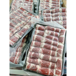 Ba rọi Bò Mỹ cuộn 1kg 2khay