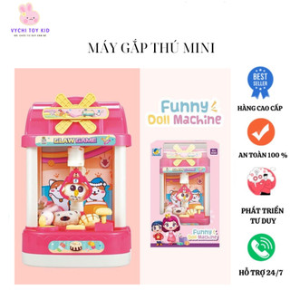 MÁY GẮP THÚ MINI Bạn đã khá quen thuộc với những chiếc máy gắp thú trong những siêu thị hay tại những khu vu