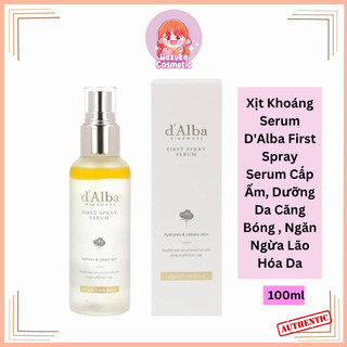 Xịt khoáng dalba first spray giúp dưỡng ẩm sâu và mềm mượt da 100ml
