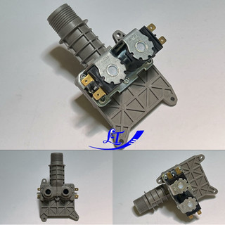 Van cấp nước đôi máy giặt Panasonic cỗ dài - Van cấp 2 máy giặt Panasonic loại cỗ cao