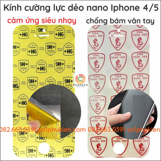 Dán cường lực nano iPhone 4 / 4s / 5 / 5s / 5c / iphone SE