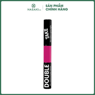 Mascara Silkygirl 2 Đầu Làm Cong, Dày & Định Hình Mi Double Take Waterproof Duo Mascara Hasaki Sản Phẩm Chính Hãng