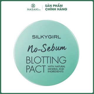 Phấn Phủ Silkygirl Khoáng Kiềm Dầu Dạng Nén Không Màu 7g Hasaki Sản Phẩm Chính Hãng