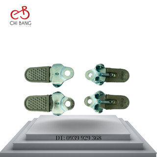 GÁC CHÂN XE ĐẠP XẾP XÁM