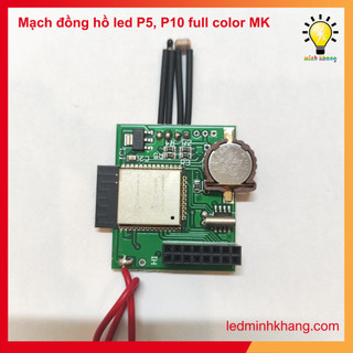 Mạch Đồng Hồ P5 full 16,7 triệu màu, sử dụng cho tấm P5,P10