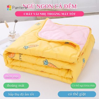 Chăn bông mùa hè pantene, chăn điều hòa làm mát chất liệu vải bông siêu mềm, mền thân thiện với làn da