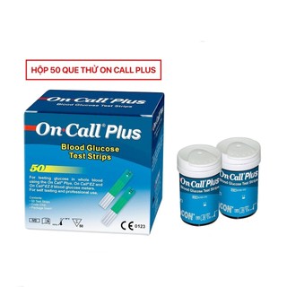 Hộp 50 Que test đường huyết Oncall plus