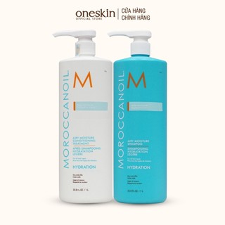 Dầu gội xả dưỡng ẩm công thức siêu nhẹ Moroccanoil Airy Moisture 1000ML