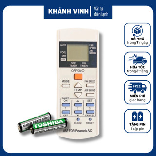 Remote máy lạnh panasonic loại thường, remote panasonic, điều khiển máy lạnh panasonic