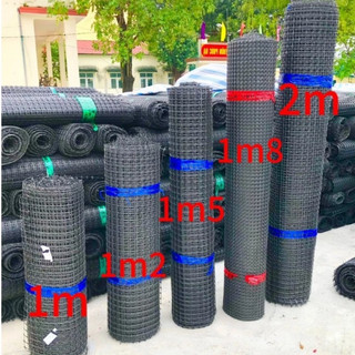   50m x khổ 1m_1,2m_1,5m_2m  lưới nhựa dẻo nguyên sinh làm hàng rào chuồng trại chăn nuôi gà vịt 