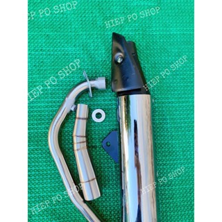 PÔ RL SONIC CỔ 2 KHÚC LỖ THOÁT 30 GẮN CÁC DÒNG XE WINNER SONIC RAIDER SATRIA EX150 155 VÀ CÁC DÒNG XE NHỎ KÈM CỔ TIÊU