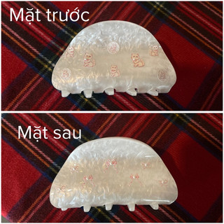 Kẹp tóc xà cừ CUSTOM coquette độc lạ