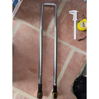 Quang nhíp 75 50cm phi 22 màu bạc hoặc cam lắp cho ô tô để gông nhíp