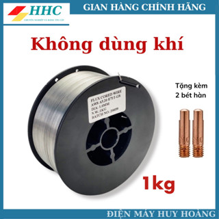 [Tặng 2 bét hàn] Cuộn dây hàn MIG 1kg không dùng khí cho máy hàn mic mini
