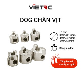 Dog chân vịt ( chó chân vịt ) trục 3mm/3.17mm/4mm/4.76mm/5mm/6.3mm cho tàu/cano điều khiển từ xa
