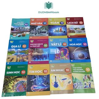Sách - Trọn bộ 14 cuốn sách giáo khoa lớp 10