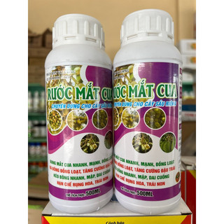   MUA 5 TẶNG 1  RƯỚC MẮT CUA chuyên Sầu Riêng   chai 500ml  tăng cường đậu trái- kéo bông nhanh mập dai cuống,... 