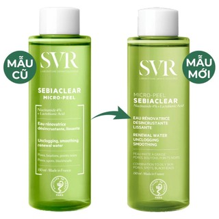 Toner SVR Sebiaclear Dành Cho Da Dầu 150ml