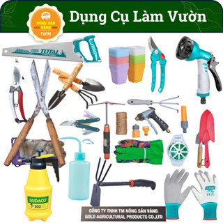 Tổng Hợp Các Dụng Cụ Làm Vườn Đa Dụng Không Thể Thiếu ( Xẻng, Cào, Cuốc, Kéo, Găng, Bao Tay), Vật Tư Nông Nghiệp