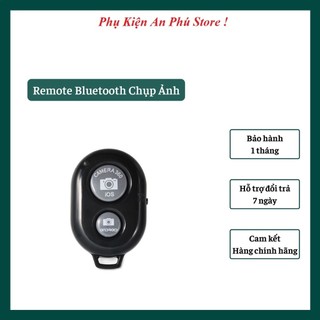 Remote bluetooth chụp ảnh từ xa nhỏ gọn tiện lợi - điều khiển hỗ trợ chụp hình quay video cho tripod, gậy selfie, đèn