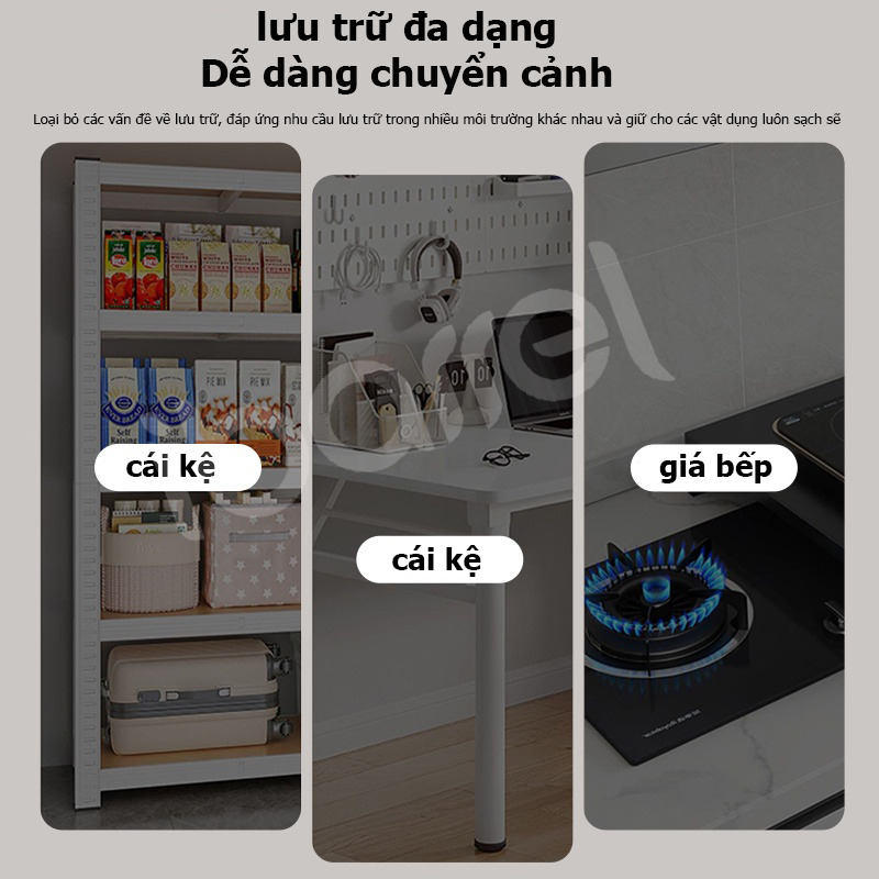 Kệ Sắt V Lỗ 5/4/3 Tầng 200cm-Kệ Sắt Đa Năng Đựng đồ [ Phí Ship Rẻ Hơn Shop Khác ] | BigBuy360 - bigbuy360.vn