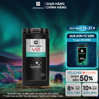 Dầu gội Romano VIP IMPRESS 180G