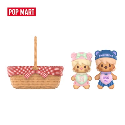 POP MART Sweet Bean Cookie Basket Figurine