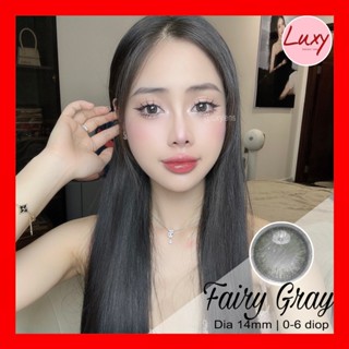 [Ảnh Thật] (Giá 1 chiếc) Fairy Gray LUXY LENS 14mm Hàn Quốc, Cam Kết Chất Lượng, Có Bảo Hành