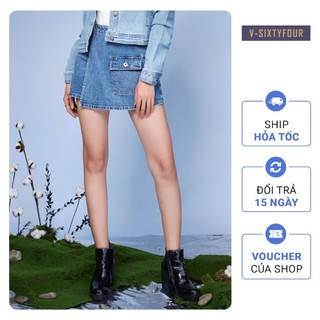 Quần Ngắn Giả Váy Dáng Chữ A. Short Pants With A-line Skirts V-SIXTYFOUR V64 - 222WD1104F1930