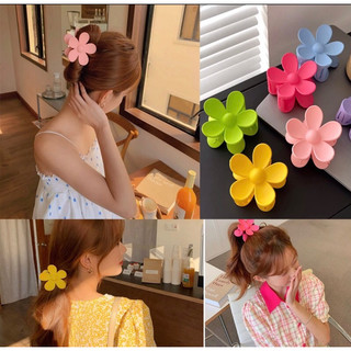 [CÓ SẴN] Kẹp Tóc Càng Cua Hình Bông Hoa Phong Cách Hàn Quốc Dễ Thương Cho Bạn