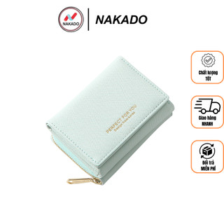 Ví nữ đẹp cầm tay hàng hiệu 𝐏𝐄𝐑𝐅𝐄𝐂𝐓 𝐅𝐎𝐑 𝐘𝐎𝐔 đựng tiền nhỏ gọn thời trang dễ thương nhiều ngăn da cao cấp PFY04-NAKADO