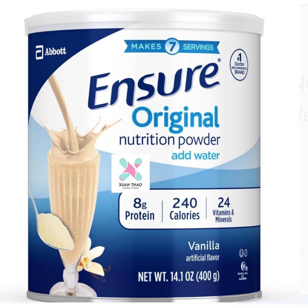 Sữa ENSURE Mỹ Original 400g (mẫu mới)